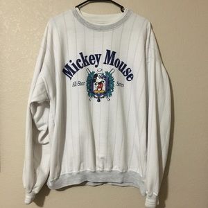 Vintage Mickey Mouse All Star Series Sweatshirt